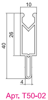 Т50-02 Чертеж термовставки СИАЛ