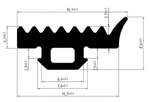 FRK 24 для прижимной планки (250м) 