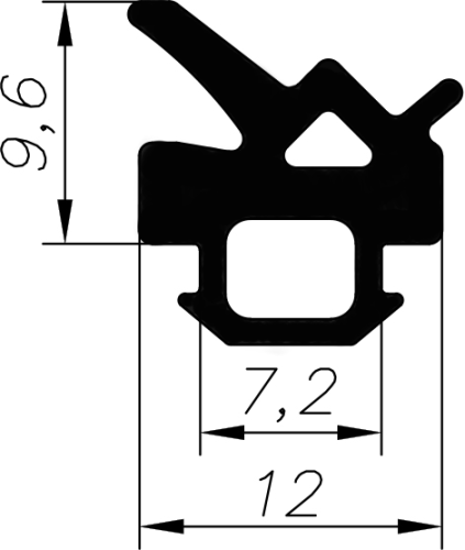 ТПУ 025 Уплотнитель резиновый	