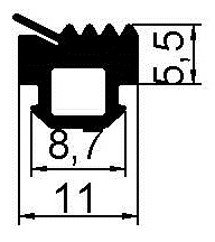 524005 Внутренний уплотнитель заполнения 250м