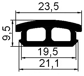 REG 072 уплотнитель  200 м