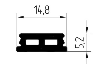 FRK 49 Крышка структурного остекления (300м)