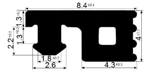 REG 083 уплотнитель (300м)	