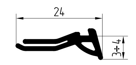 FRK 69 уплотнитель заполнения (200м)