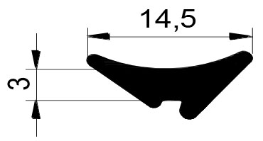 G 003 FRK 26 уплотнитель заполнения луна 300м