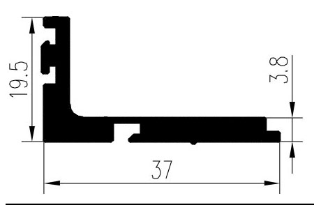 КПУ 220 Заглушка соединения ригеля со стойкой (50м)