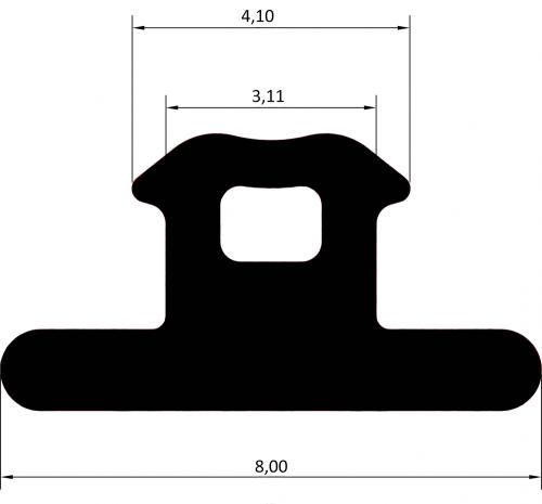 FRK 101 уплотнитель притвора