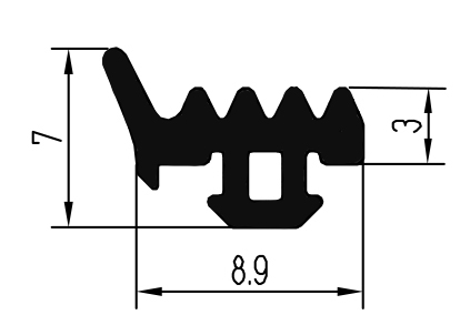 КПУ 240 Е Уплотнитель заполнения наружный 
