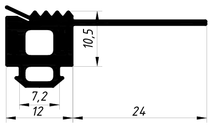 ТПУ 6002Т Внутренний уплотнитель заполнения (100м)