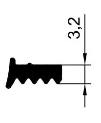 REG 067 уплотнитель  500 м