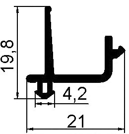 REG 219 уплотнитель  250 м
