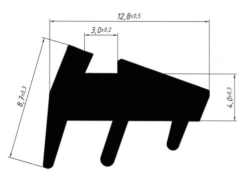 КПУ 204 Уплотнитель заполнения елка 5,5-6 мм (250м)