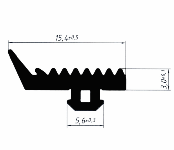 G 070 D уплотнитель Агрисовгаз уплотнитель  для  светопрозрачных конструкций