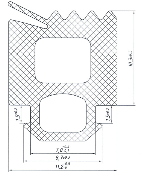ТПУ-6002 Геометрические размеры 