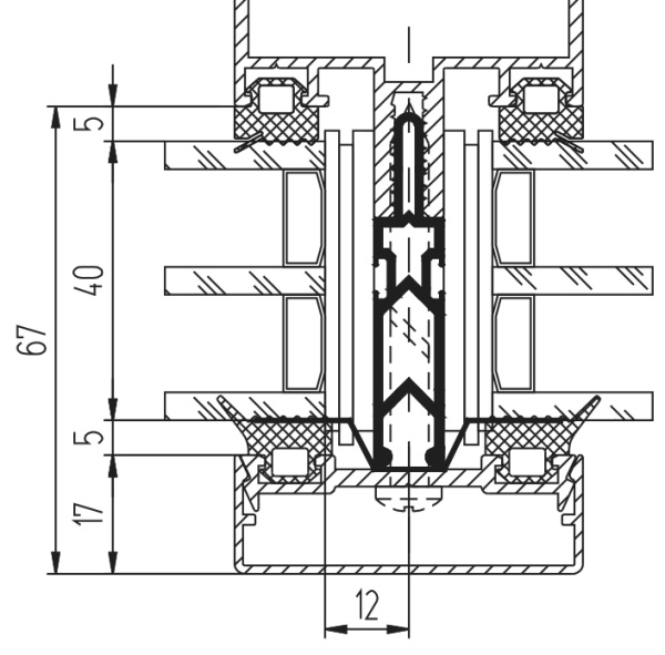 Т50-09 Чертеж термовставки СИАЛ