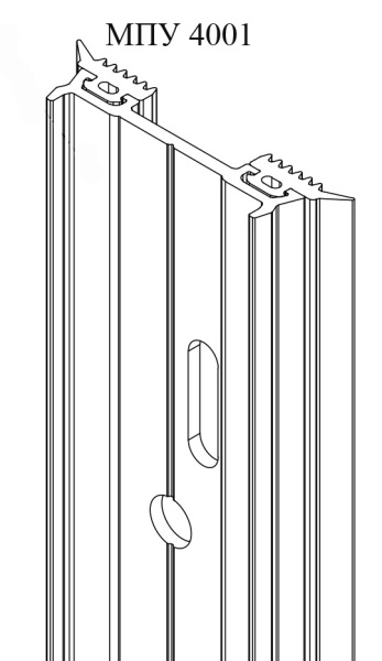 мпу 4001 Уплотнение витражное внешнее
