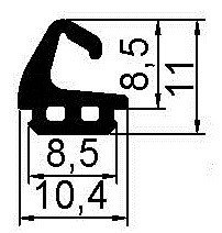 REG 069 средний уплотнитель  300 м