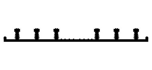 Гидрошпонка для "холодных" швов бетонирования 270х25 мм