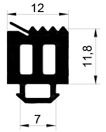 01 31 20  Внутренний уплотнитель  заполнения 100 м