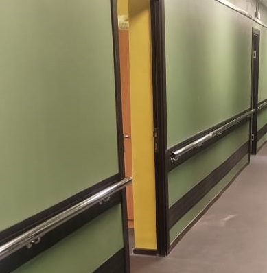 Поручень настенный из нержавеющей стали