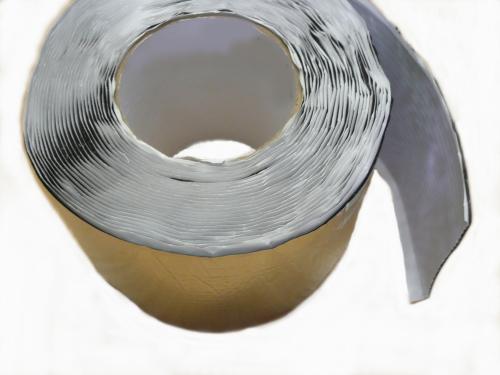 Бутилкаучуковая лента металлизированная 120*1,5мм, 18м (кор=4шт) шт.