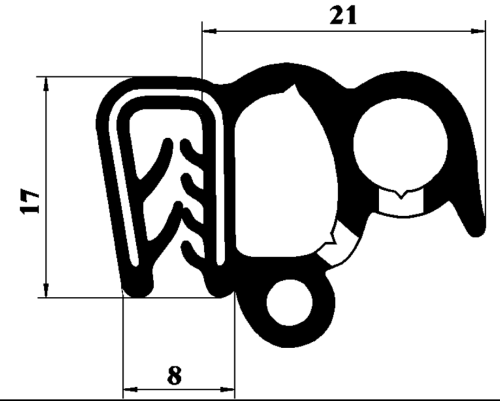 РКИ - 49 уплотнитель самозажимной