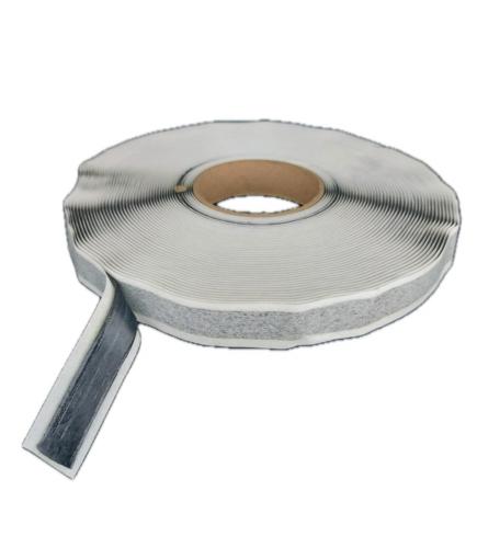 Бутилкаучуковая лента двусторонняя 15 мм, толщина 2мм (рулон 20м)