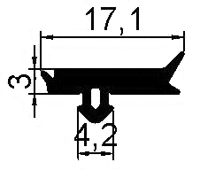 REG 207 уплотнитель  250 м