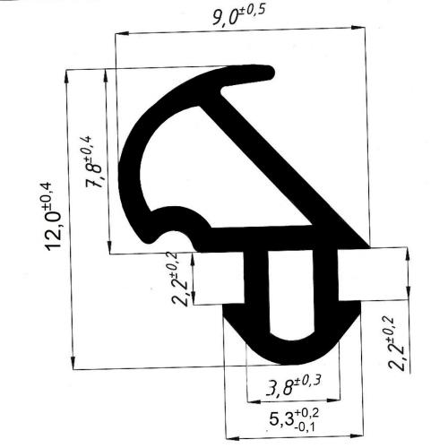 КВЕ 228.3 уплотнитель для пластиковых окон