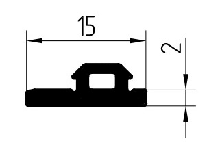 FRK 127 уплотнитель  (300м)