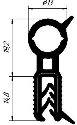 РКИ - 51 - 01 Уплотнитель самозажимной 