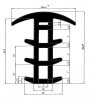 Уплотнитель модульных зданий 34х38х10 EPDM