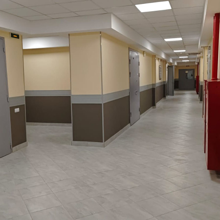 Доска отбойная ширина 200 мм, светло-серая