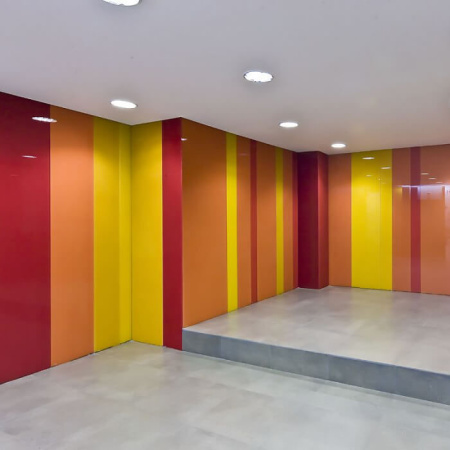 Негорючая панель СМЛ с полимерным покрытием