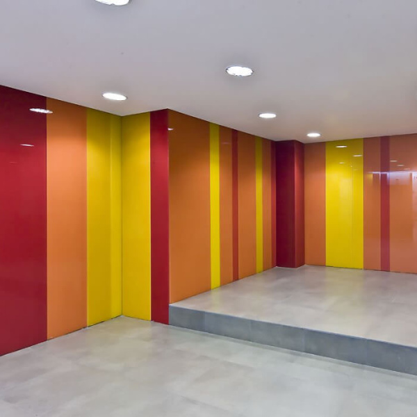 Огнестойкая стеновая панель СМЛ с полимерным покрытием