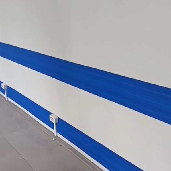 Бескаркасный мягкий (гибкий) отбойник для стен из ПВХ