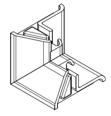 КПУ 211 Уголок закладной для КПУ 18 -1