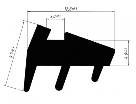 КПУ 204 Уплотнитель заполнения елка 5,5-6 мм (250м)