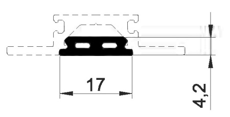 01 31 44   Крышка структурного остекления