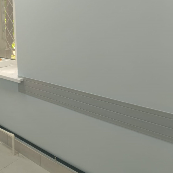 Бескаркасный мягкий (гибкий) отбойник для стен из ПВХ