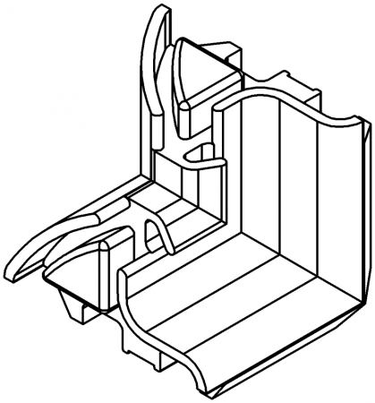 КПУ 212 Уголок закладной для КПУ 09 -1