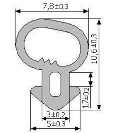 Р5 уплотнительная резина, бутиловая лента, термовставка, пена монтажная