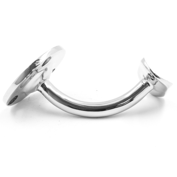 Крепление поручня к стене (пристенок литой) под поручень диаметром Ø38.1 мм, полированный (AISI 304)