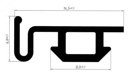 РПР 04 Уплотнитель заполнения наружный 350м