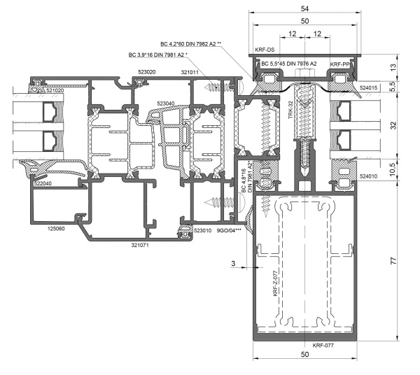 523040 уплотнитель KRAUSS 