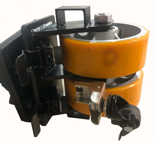 Колесная опора для морских контейнеров сдвоенная полиуретан