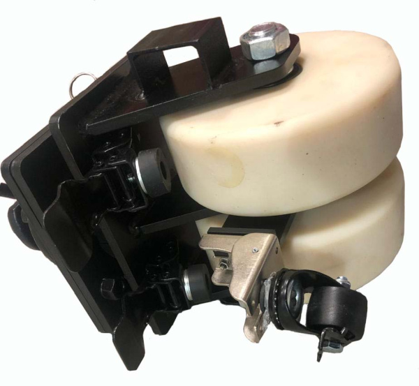 Колесная опора для морских контейнеров сдвоенная нейлон