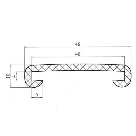 поручень для лестницы пвх
