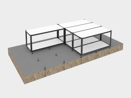 Свая винтовая для фундамента