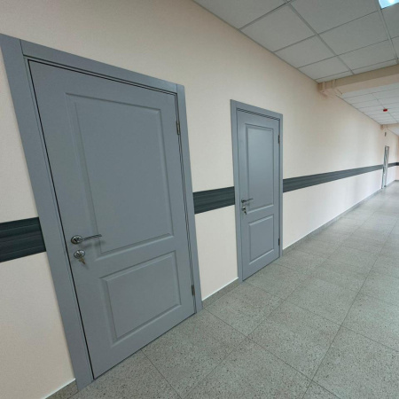 Доска отбойная ширина 200 мм, серый RAL 7040